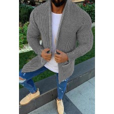 Men's Knit Pocket Cardigan