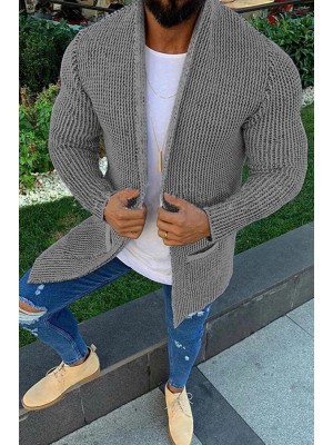 Men's Knit Pocket Cardigan