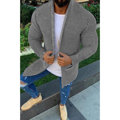 Men's Knit Pocket Cardigan