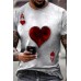 Poker Print T-shirt